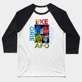 Igbo / African Spirituality : EKE ORIE AFO NKWO By SIRIUSUGOART Baseball T-Shirt